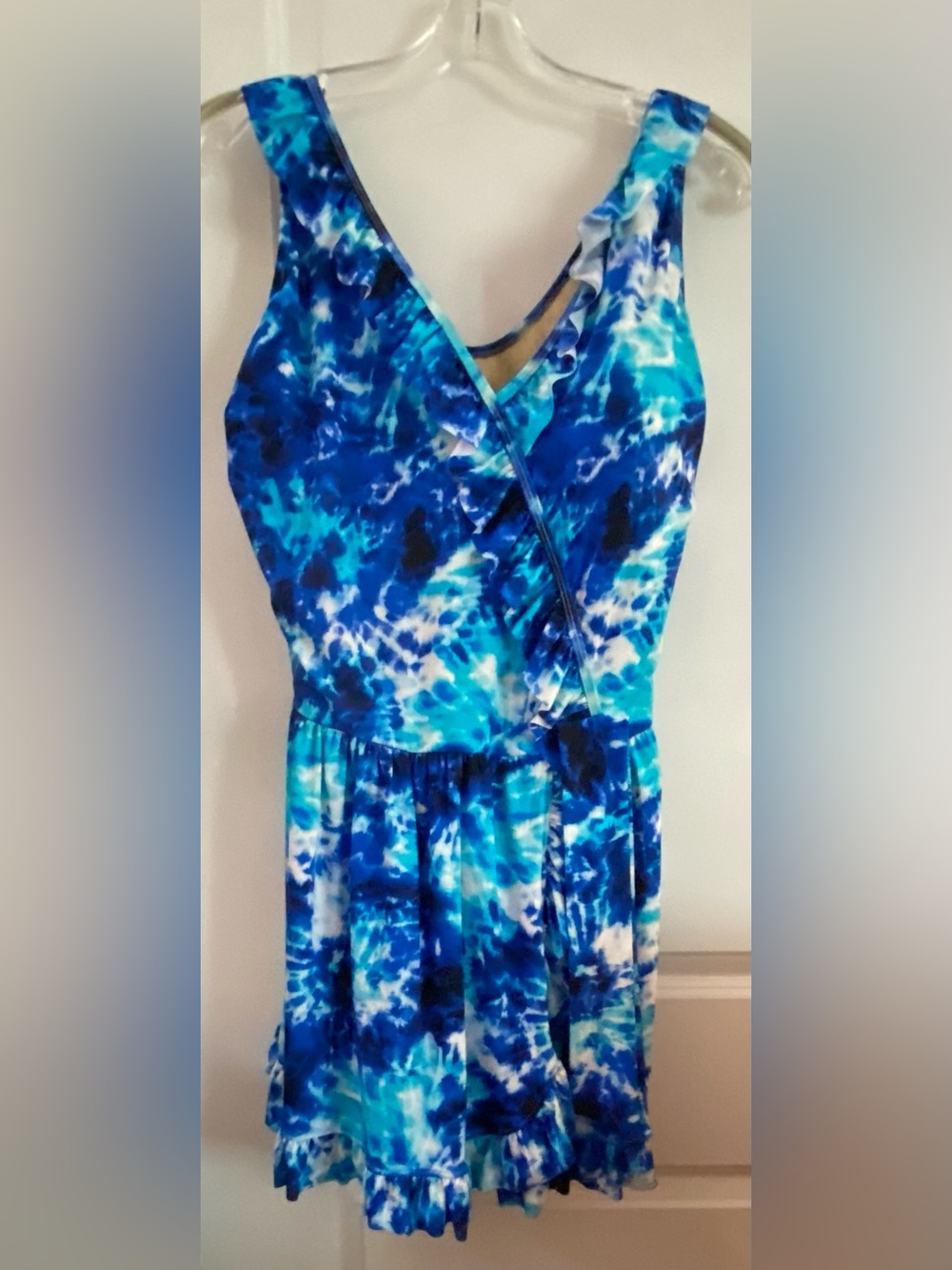 NEW Women’s Blue Dress style swimsuit size 20